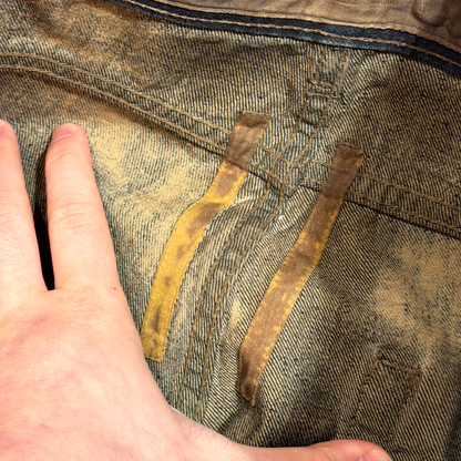 FW07 Rick Owens Dust Detroit Cut Denim