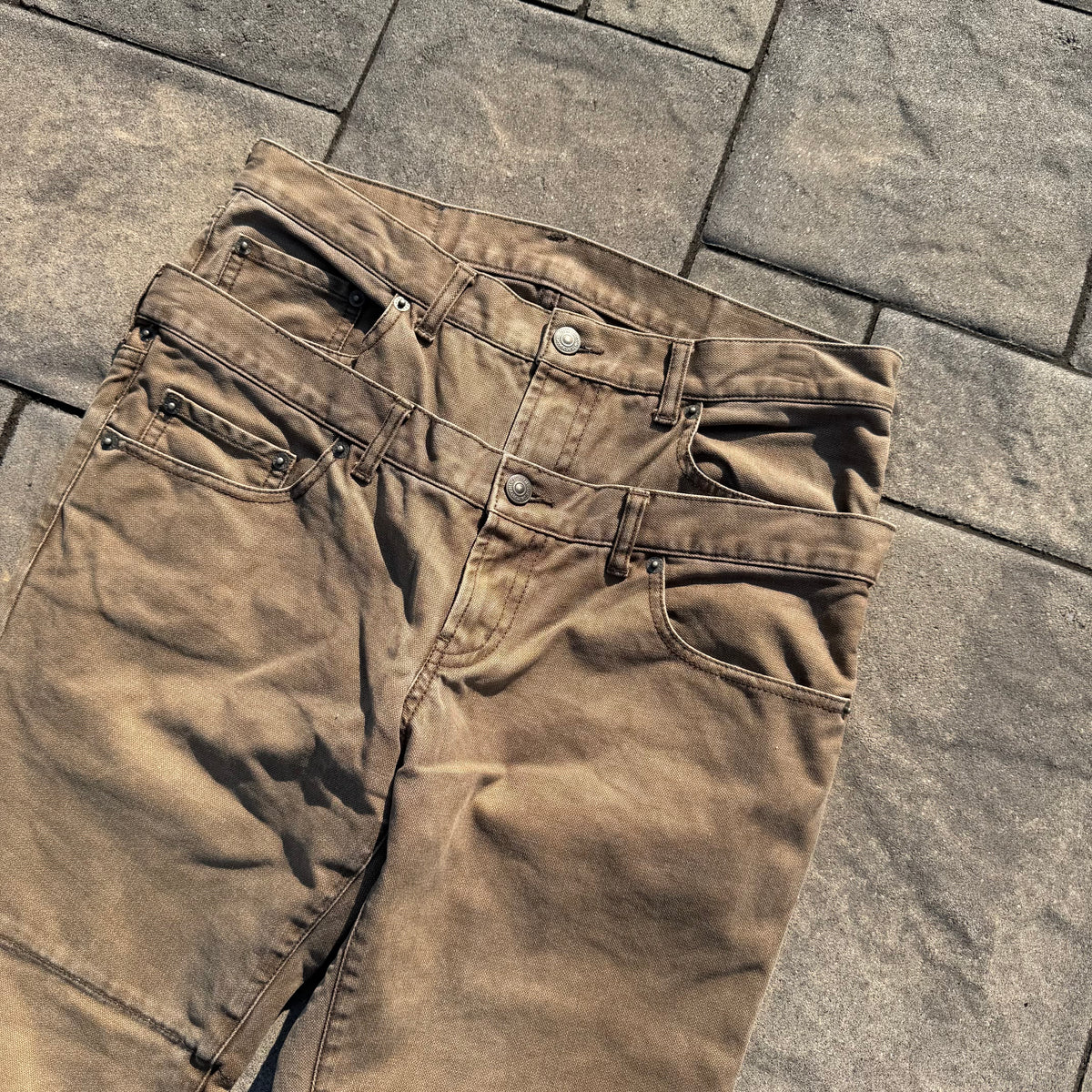 PPFM Bootcut Double Waist Pants