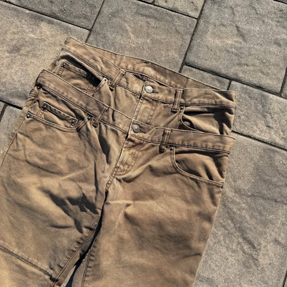 PPFM Bootcut Double Waist Pants