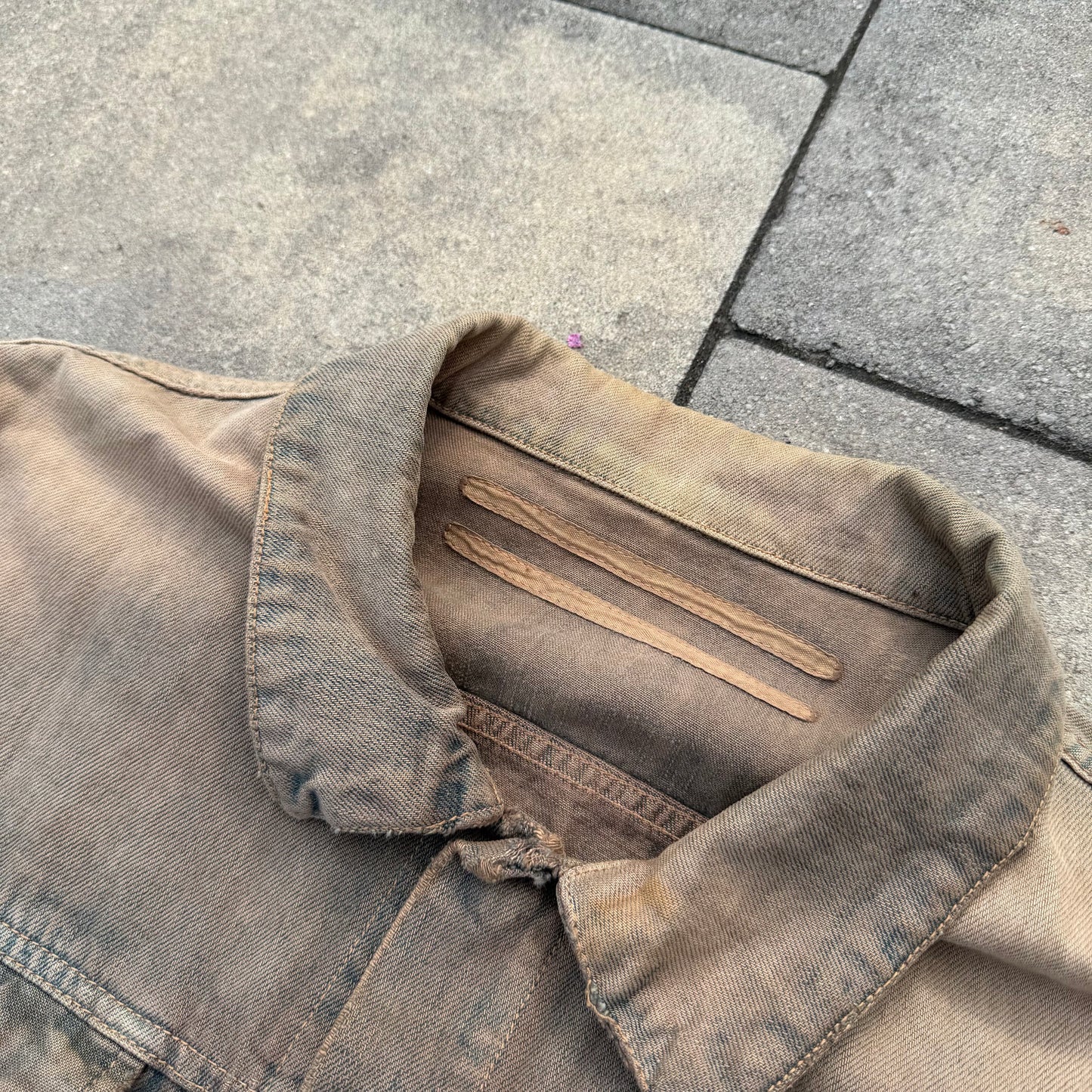 FW06 Rick Owens Mudwash Denim Jacket