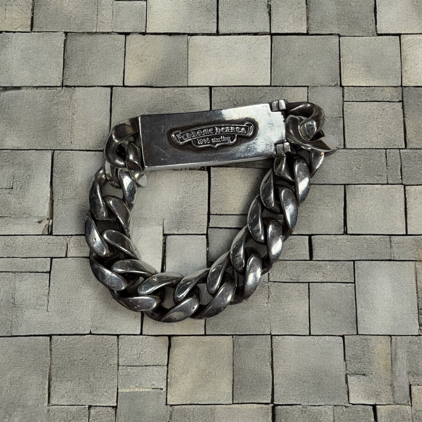 Chrome Hearts Dagger ID 13 Link Cuban Bracelet