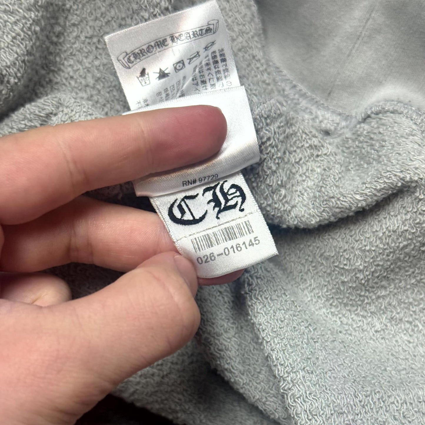 Chrome Hearts Matty Boy Grey Suggest Crewneck