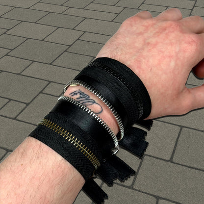 AW06 Maison Margiela Line 0 Zipper Bracelet