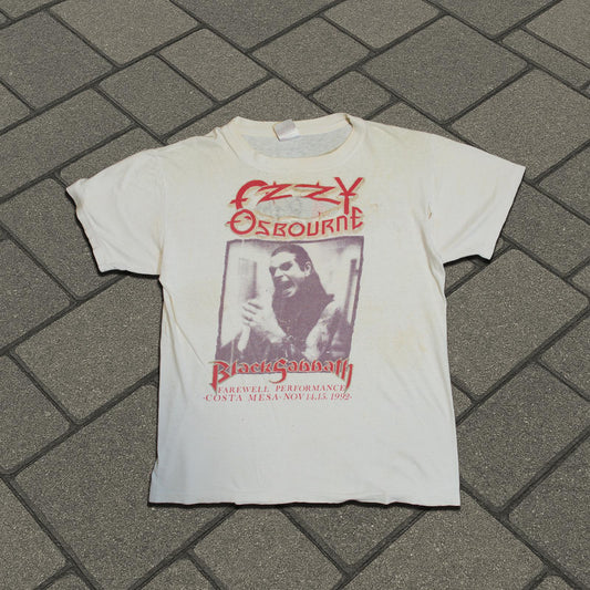 1992 Ozzy Osbourne Black Sabbath Thrashed Tee