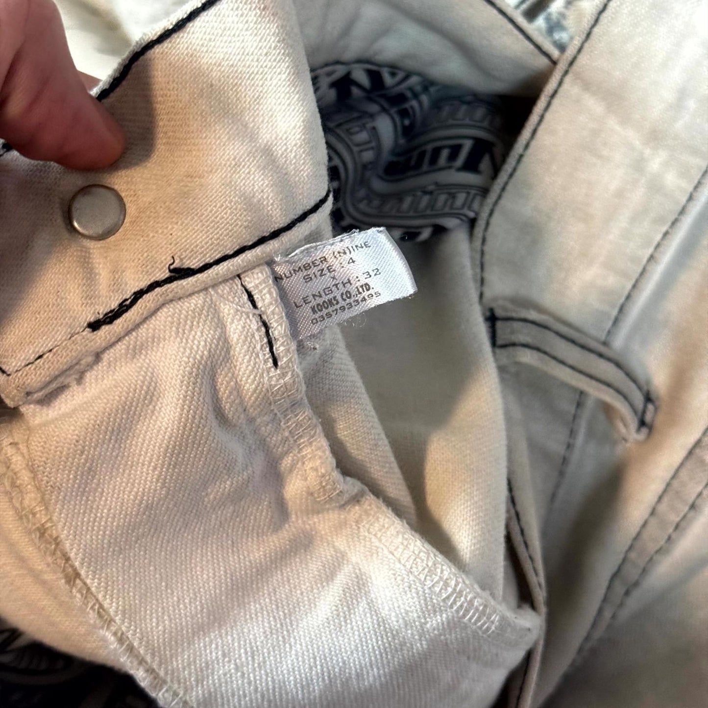 SS02 Number (N)ine ‘Cut Up’ Denim