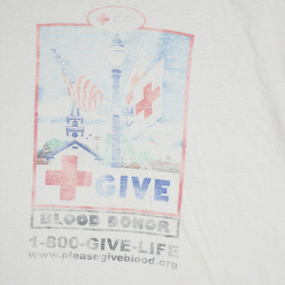 80’s Red Cross Blood Donor Thrashed Tee