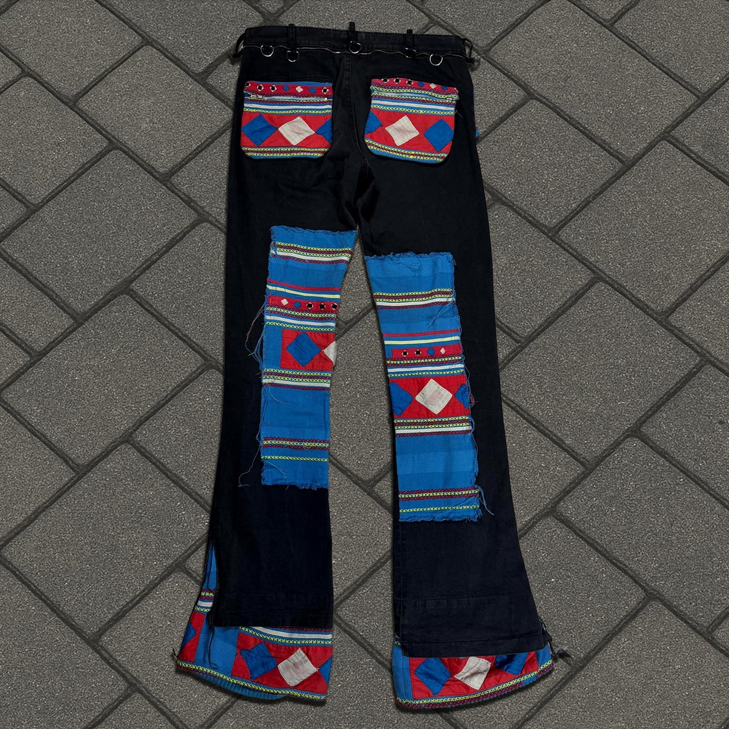 SS03 Undercover Ethnic Scab Pants