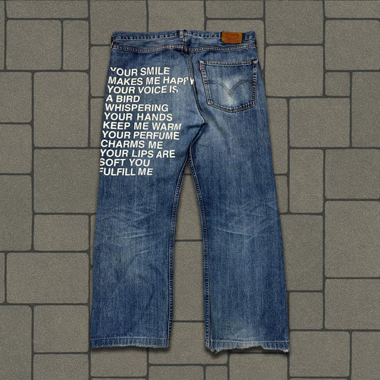 SS02 Junya Watanabe Poem Denim