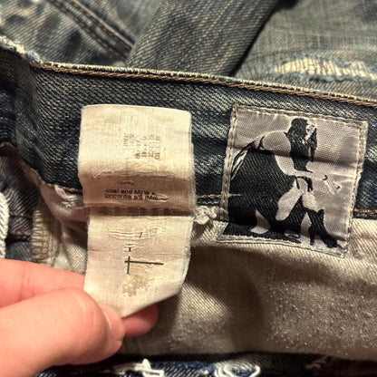 FW07 RIck Owens Dust Detroit Cut Denim