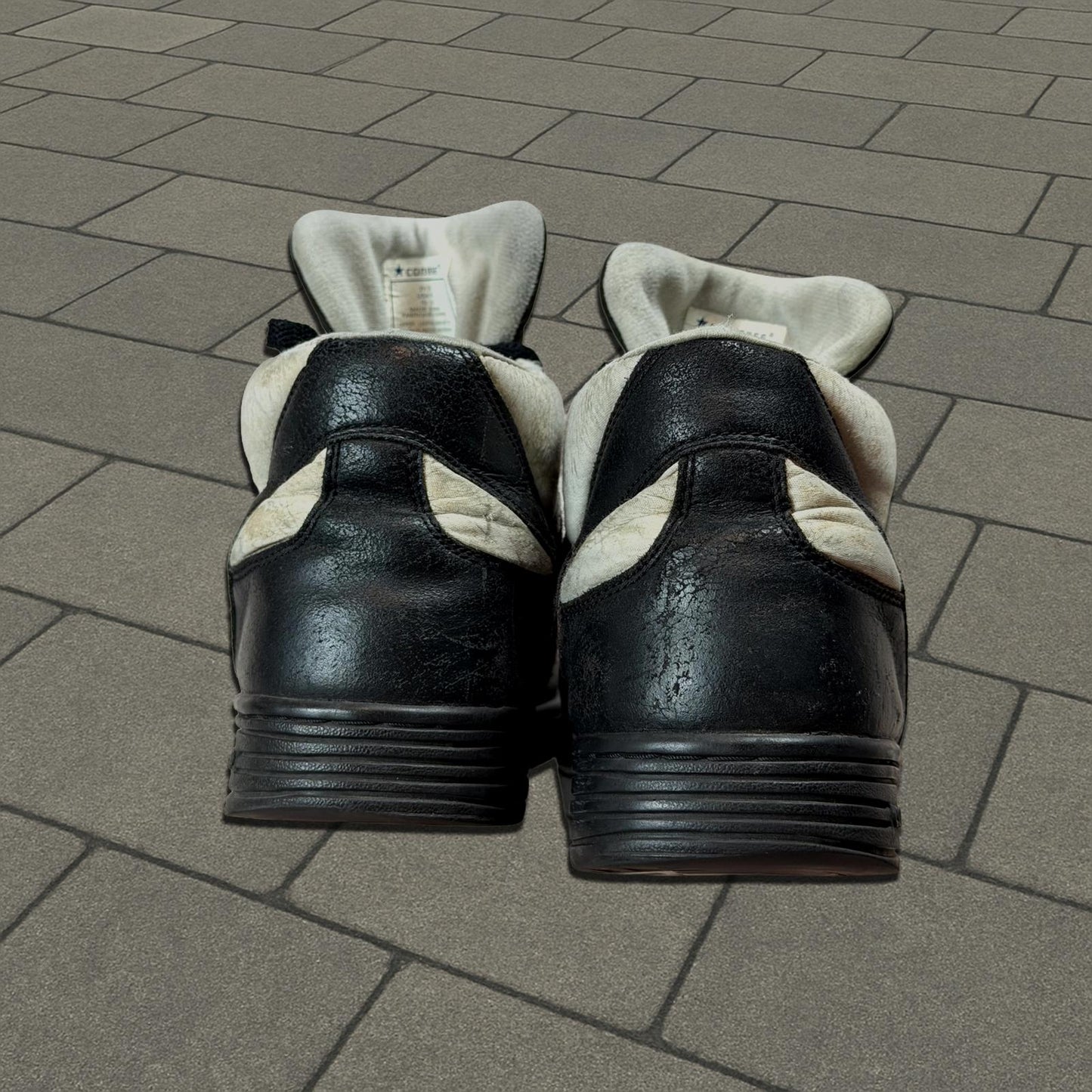 SS06 Number (N)ine Black Converse Weapon Sneakers