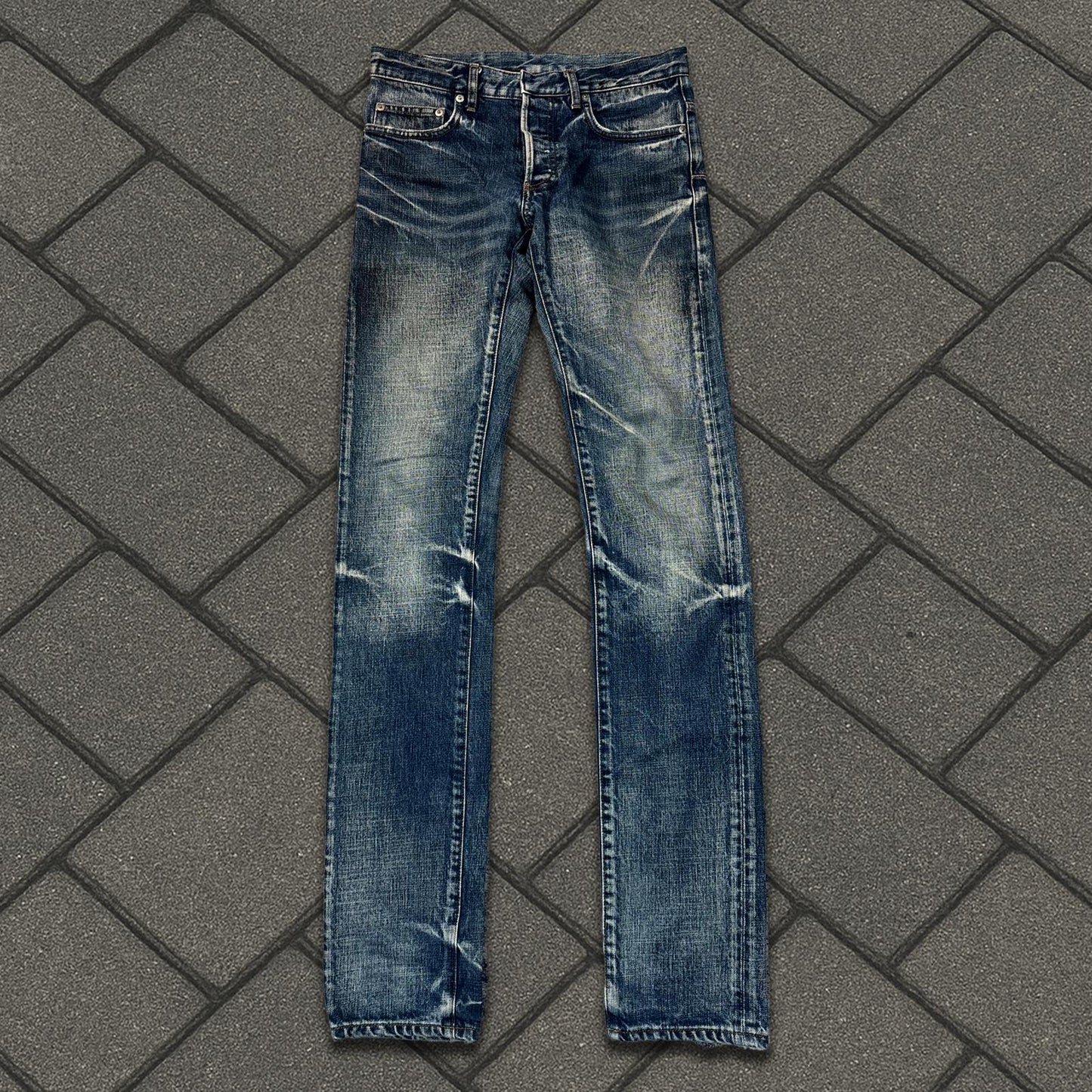 Dior Homme Blue Washed Denim