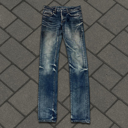Dior Homme Blue Washed Denim