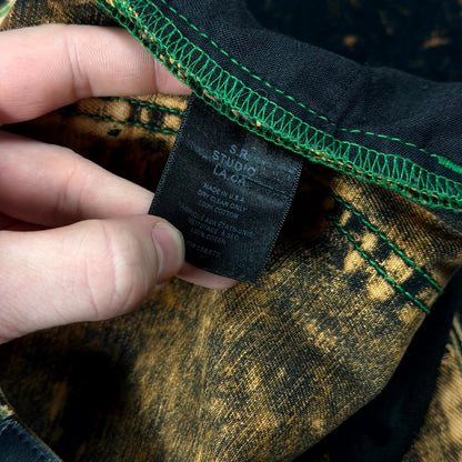 Sterling Ruby IO Wash Contrast Stitch Denim