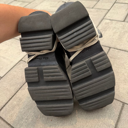 SS20 Rick Owens Leather Megatooth Boots