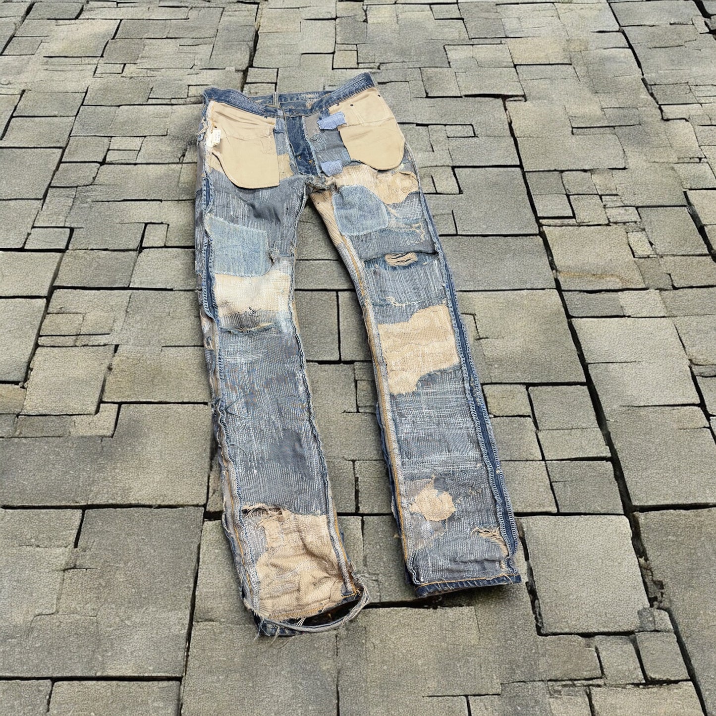 AW05 Undercover “Arts & Crafts” 85 Boro Denim
