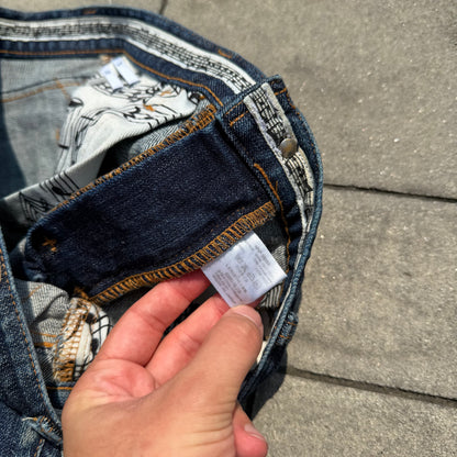 SS07 Number Nine Pain Denim