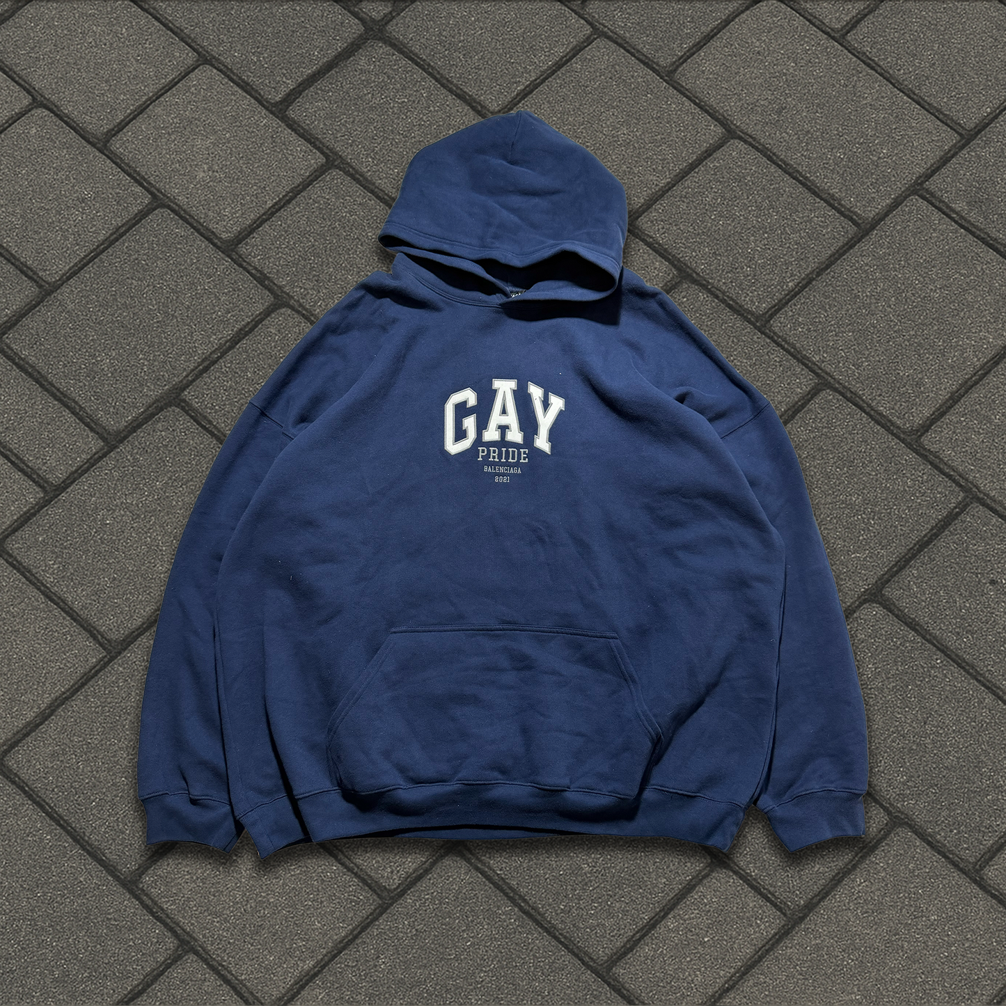Balenciaga Gay Pride Oversized Hoodie