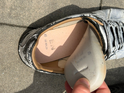 Maison Margiela White Painted Gat Sneaker