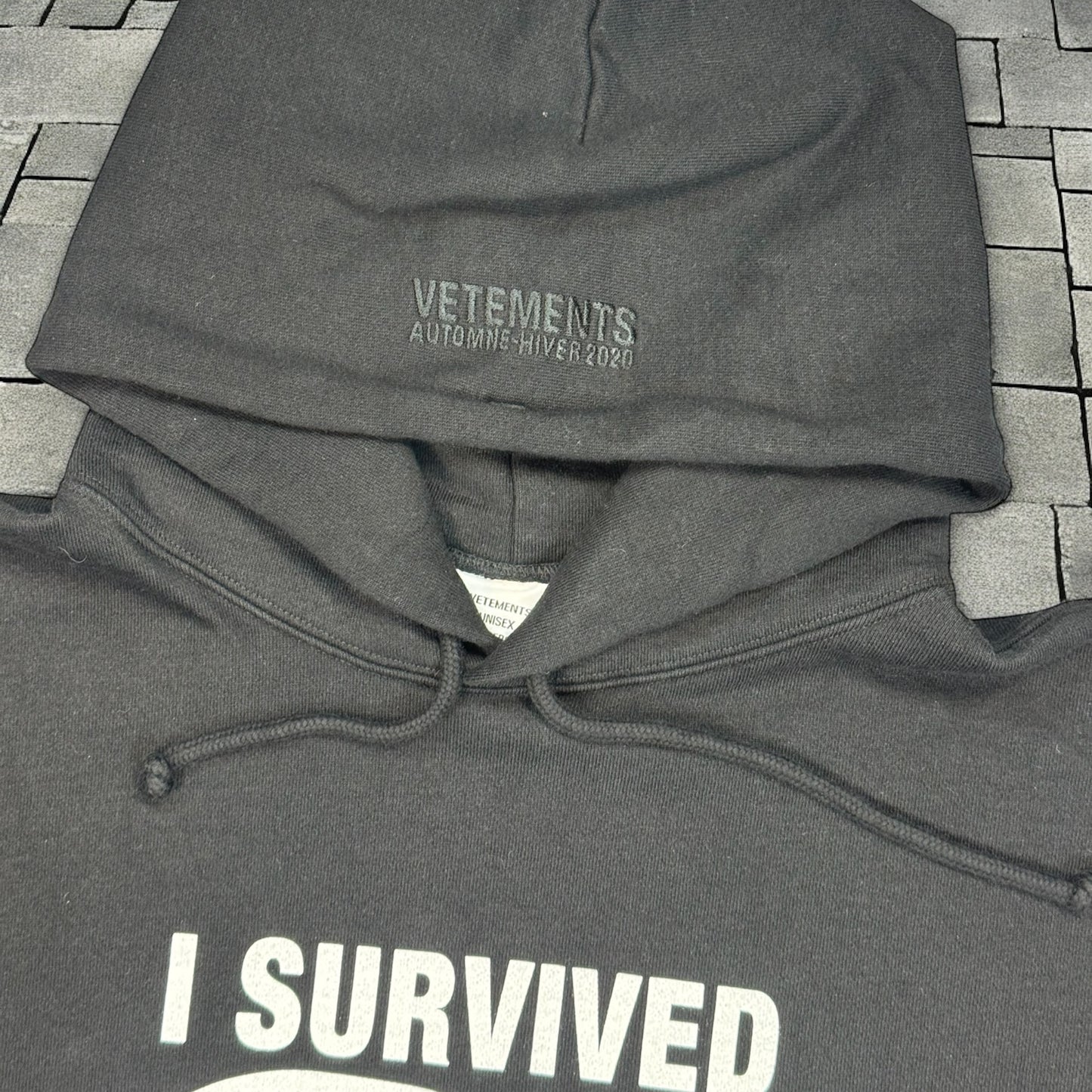 AW19 Vetements “Swine Flu” Hoodie