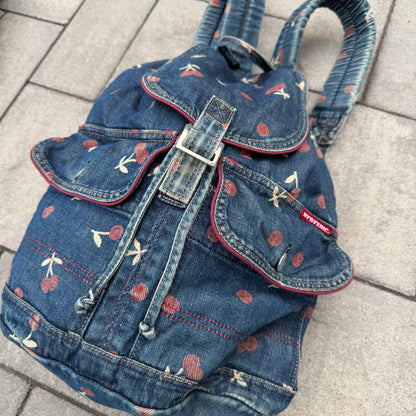 Hysteric Glamour Cherry Denim Backpack