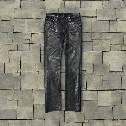 AW03 Dior Homme Luster Waxed Denim