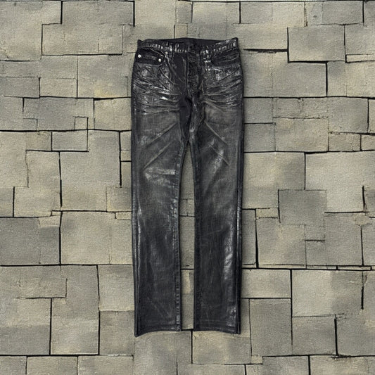 AW03 Dior Homme Luster Waxed Denim