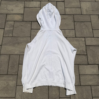 SS04 Number Nine White Skull Hoodie