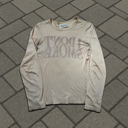 AW06 Maison Margiela Reversible ‘I Don’t Smoke’ Longsleeve