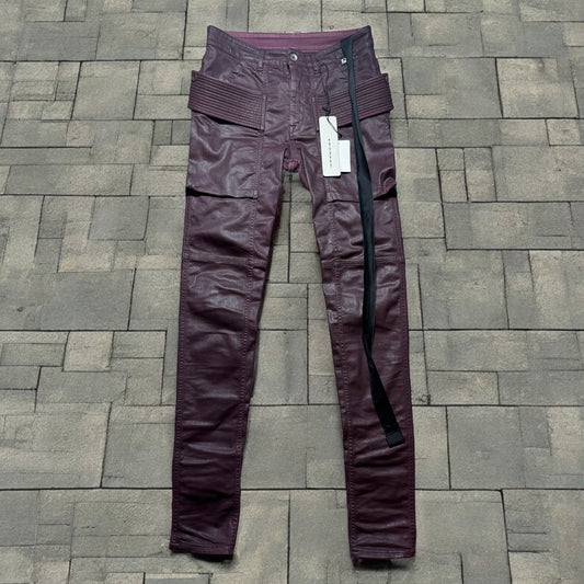 Rick Owens Cherry Waxed Easy Creatches