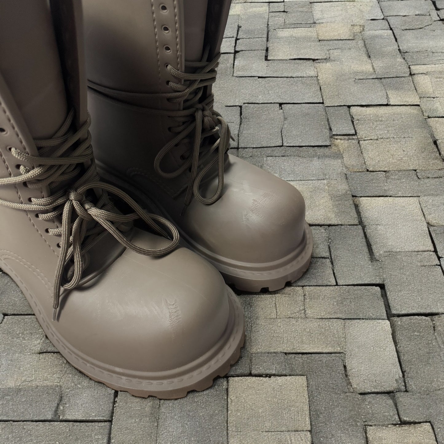 Balenciaga Brown Steroid Boots