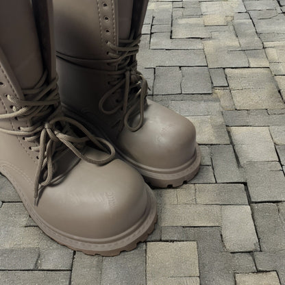 Balenciaga Brown Steroid Boots