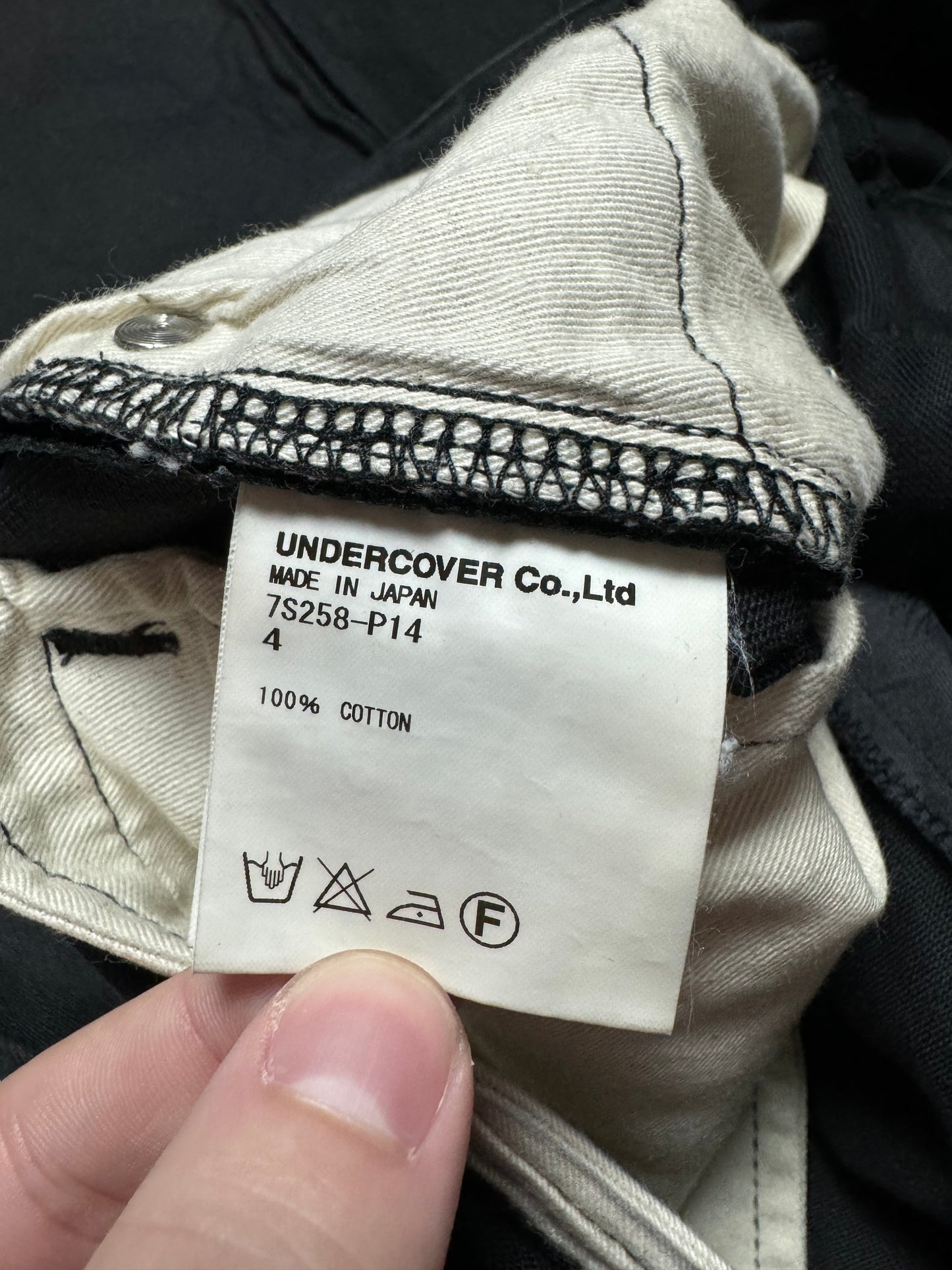 SS07 Undercover “Purple” Zipper Denim