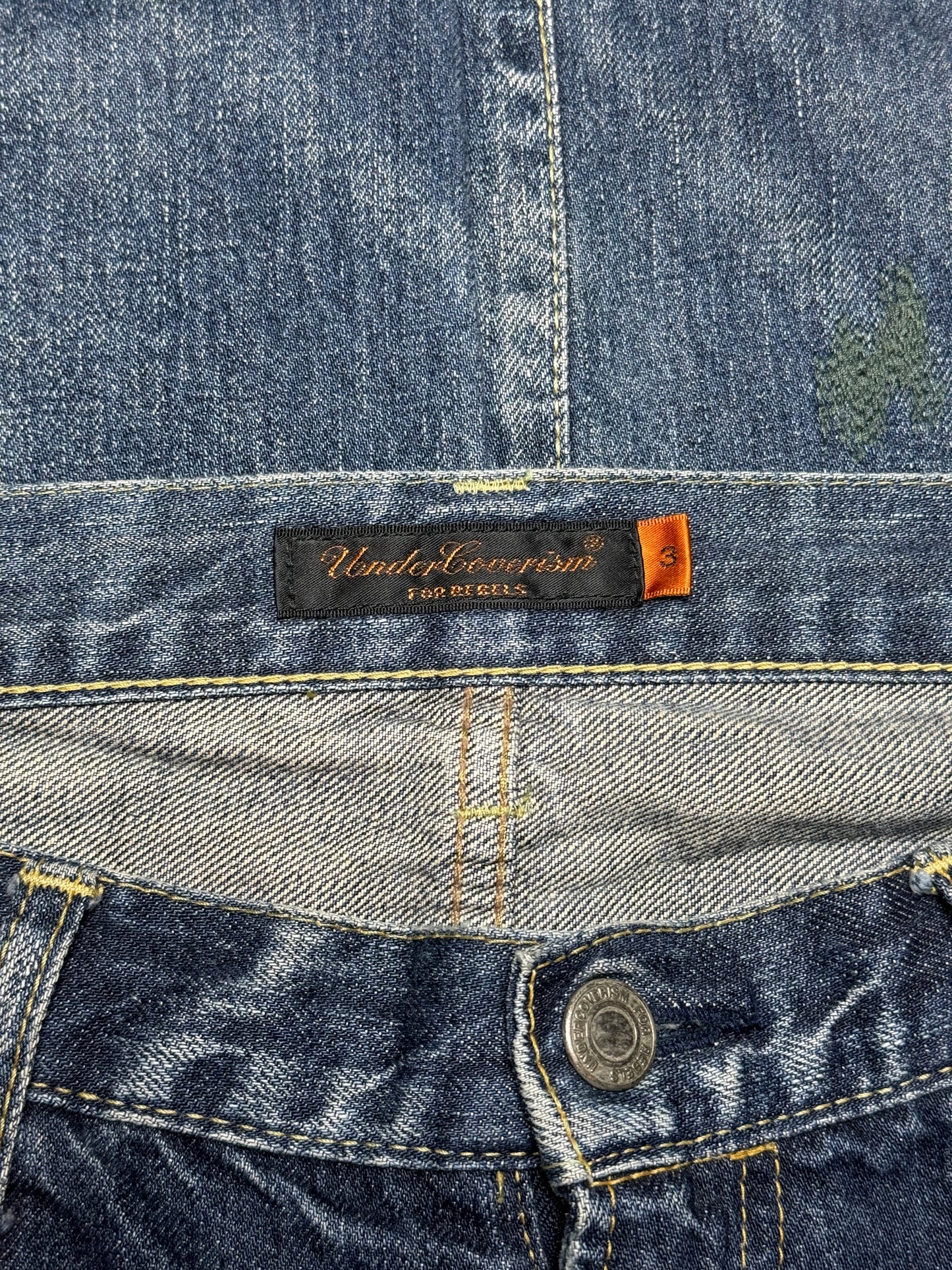 AW06 Undercover “Guru Guru” Bug Denim