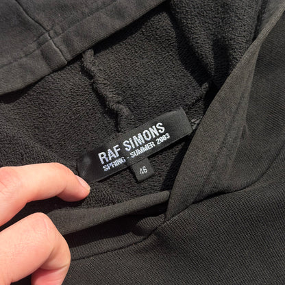 SS03 Raf Simons Blue Penelope Hoodie