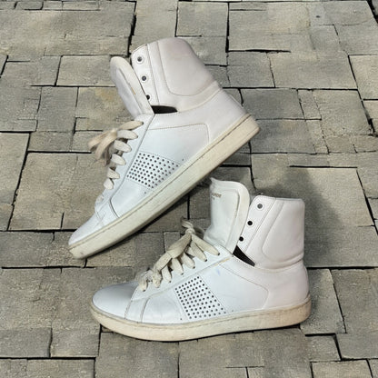 Saint Laurent SL/01H Hi Top Studded Sneakers