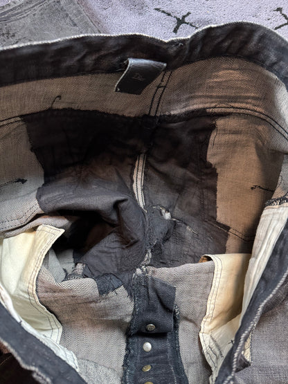 AW03 Dior Homme Luster Waxed Denim