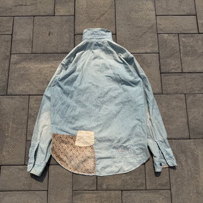 Kapital Repaired Sashiko Denim Overshirt