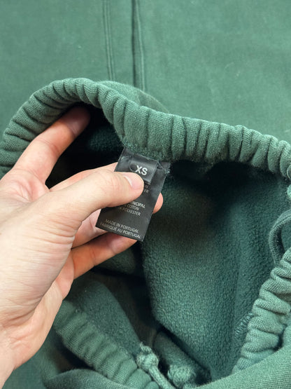 AW19 Vetements Green Spellout Sweatpants