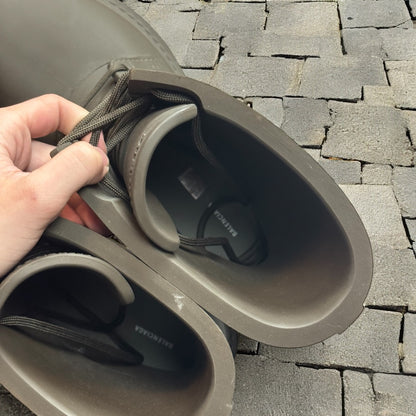 Balenciaga Brown Steroid Boots