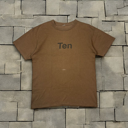 AW99 Undercover “Ambivalence” Brown Ten Tee