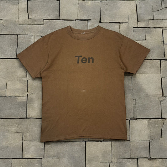 AW99 Undercover “Ambivalence” Brown Ten Tee