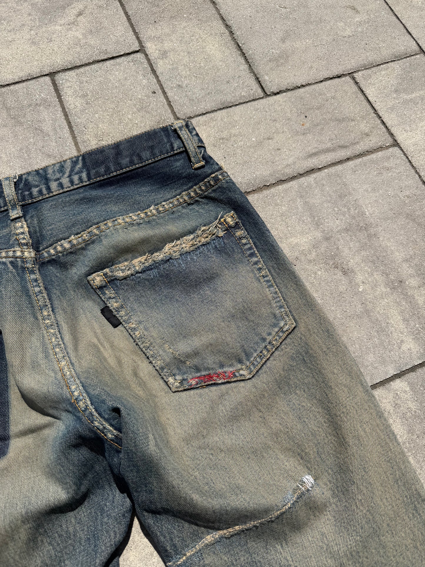 SS10 Undercover Blue Yarn 68 Denim