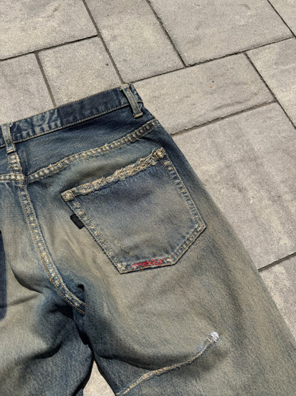 SS10 Undercover Blue Yarn 68 Denim