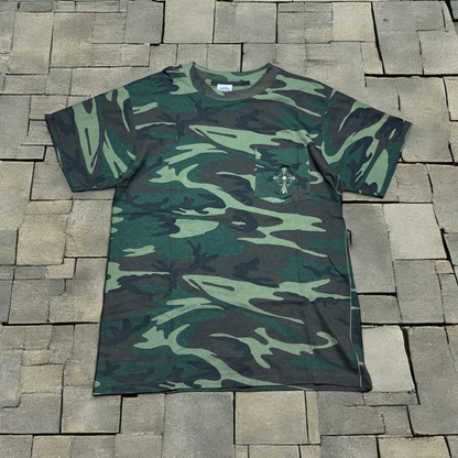 Chrome Hearts Vintage Camo “Fuck You” Tee