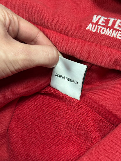 AW17 Vetements Seoul Exclusive Metal Hoodie