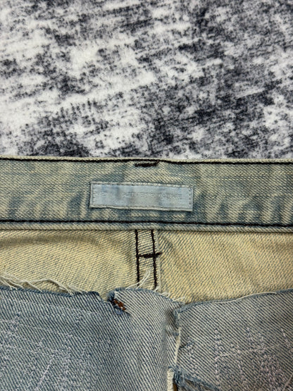 AW02 Number Nine “Nowhere Man” Distressed Denim