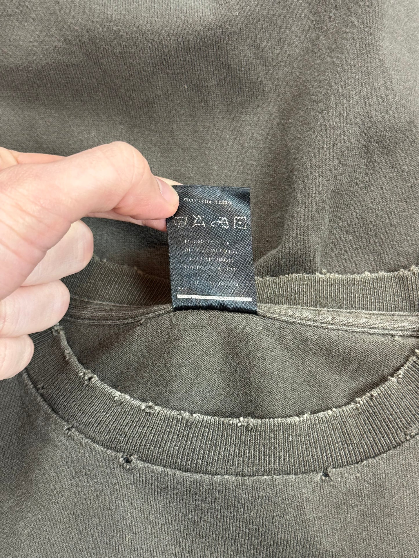 SS04 Number Nine “Somebody Told Me” Tee