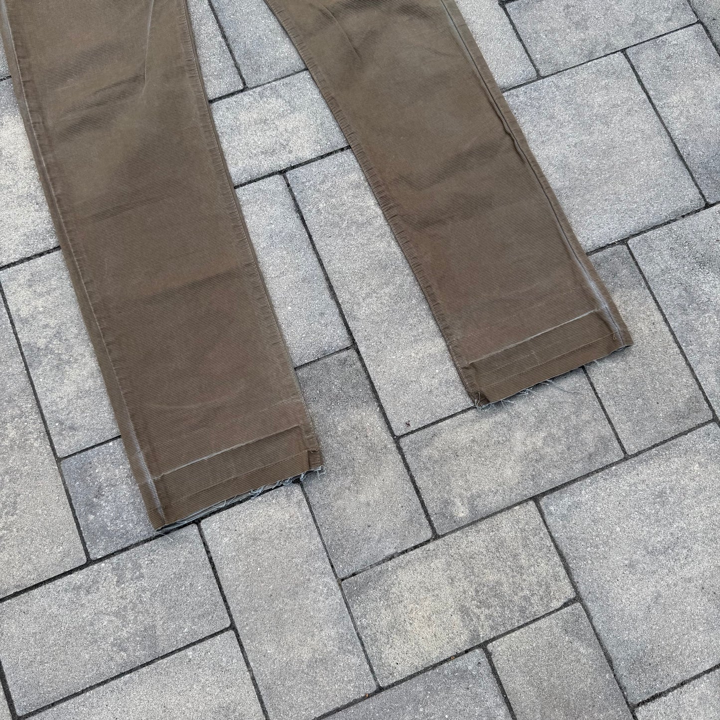 FW07 Rick Owens Grosgrain Detroit Cuts