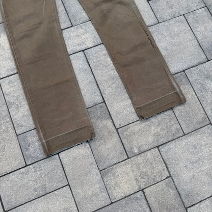 FW07 Rick Owens Grosgrain Detroit Cuts