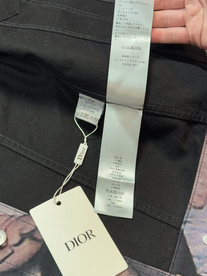 AW17 Dior Homme Dan Witz Moshpit Denim Jacket